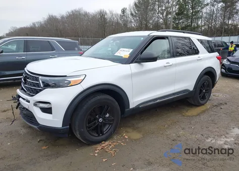 2022 Ford Explorer Xlt из США, поврежденный, VIN 1FMSK8DH3NGC05629